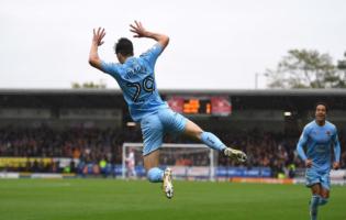 but de Ruben Vinagre contre Burton